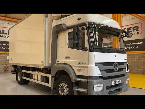 New In Stocklist For Sale: MERCEDES BENZ AXOR 1833 EURO 5, 18 TONNE 4X2 FRIDGE FREEZER-2013-DE63 UYA