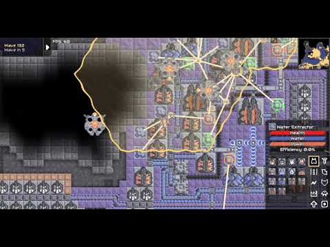 Showing you my huge world in Mindustry (Made after the youtube map)