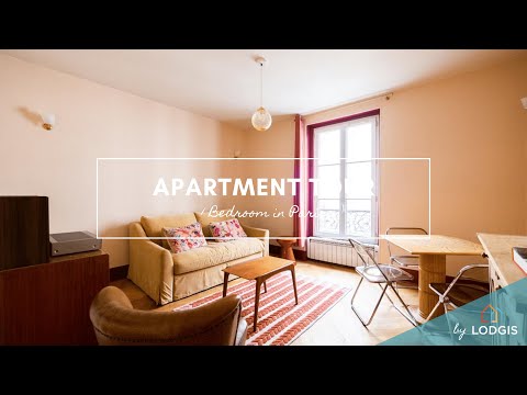 Apartment Tour // Furnished  30.5m2 in Paris – Ref : 21420668
