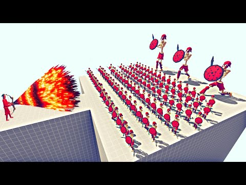 100x Skeleton warrior + 3x Giant vs Every God - Totally Accurate Battle Simulator TABS