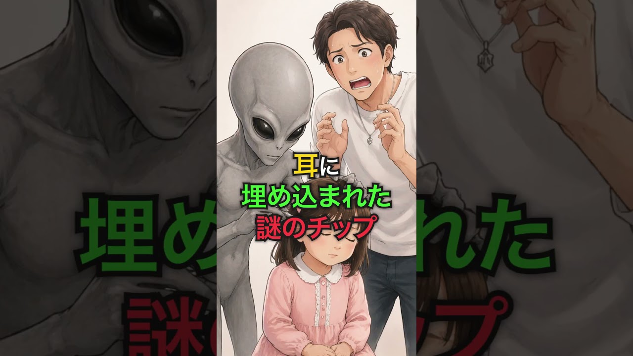 耳に埋め込まれた謎のチップ#宇宙人 #不思議な体験 #ミステリー