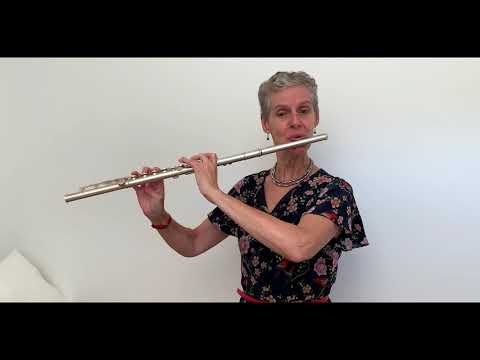 J.S. Bach Partita for solo flute in A minor BWV1013, Bourrée anglaise with Alison Mitchell