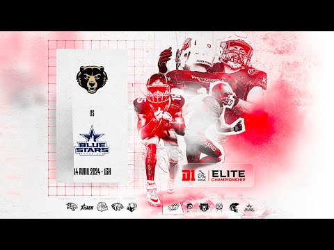 D1 Élite 2024 - W6 : GRIZZLYS - BLUE STARS