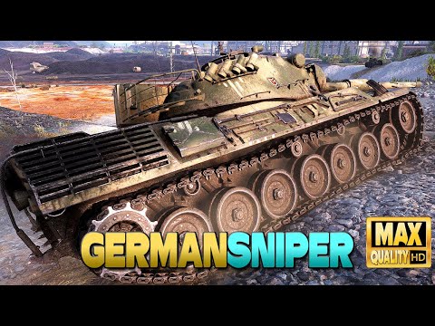 Leopard 1: GERMAN SNIPER #102 [MAHOU] - World of Tanks