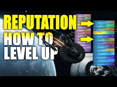 How to Level Up Reputation | Beginners Guide | Star Trek Online
