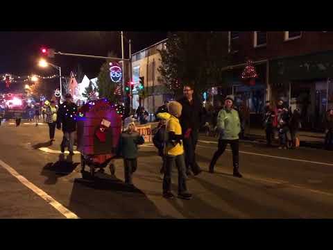 Holiday Flair & Santa’s Arrival in Ware, MA