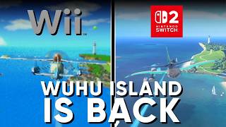 WuHu Island Looks Different in Switch Sports Resort - Wii vs Switch 2
