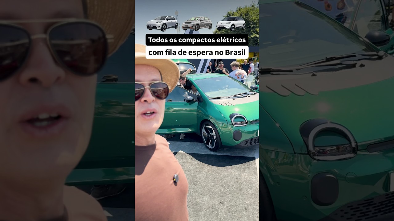 Todos os compactos elétricos com fila de espera no Brasil
