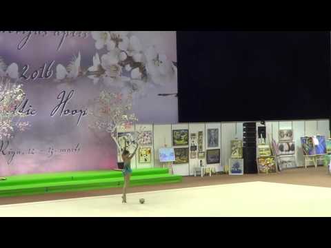 Final - Ball / Elena Bolotina.Ball.(BLR) / Baltic Hoop 2016 / Rhythmic gymnastics