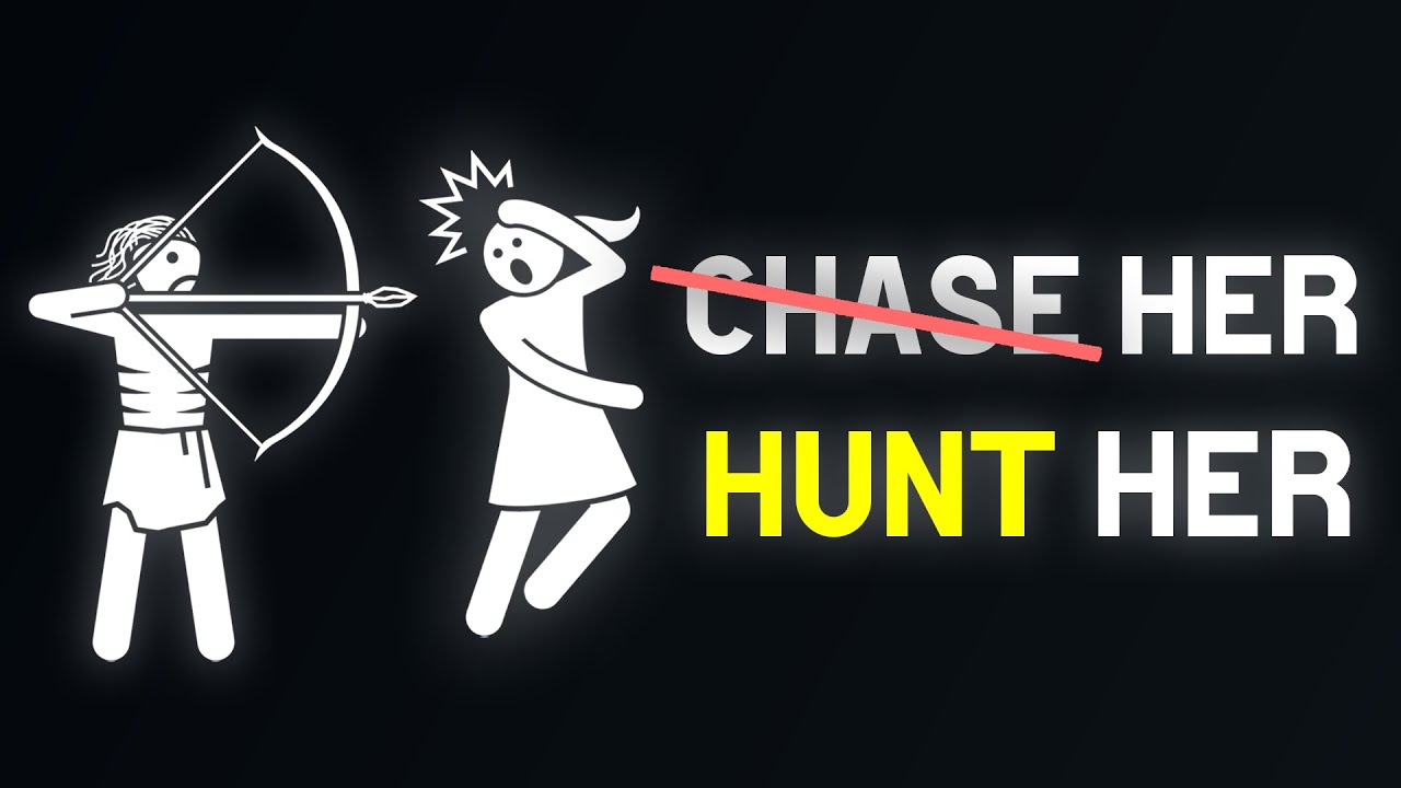 Never chase a woman, Here's What REALLY Works.