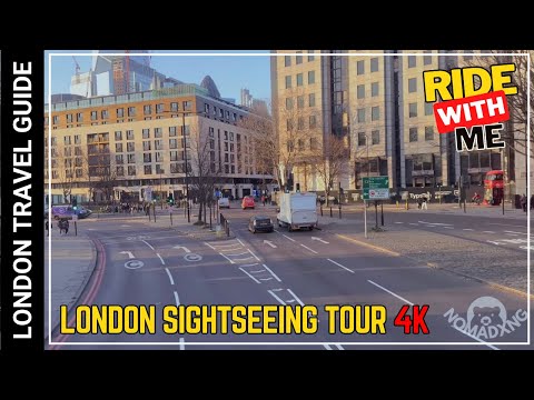 【4K HDR】(🎥128 min) 🇬🇧 LONDON SIGHTSEEING BUS : UPPER DECK Views of London 2023 | @Nomadxng