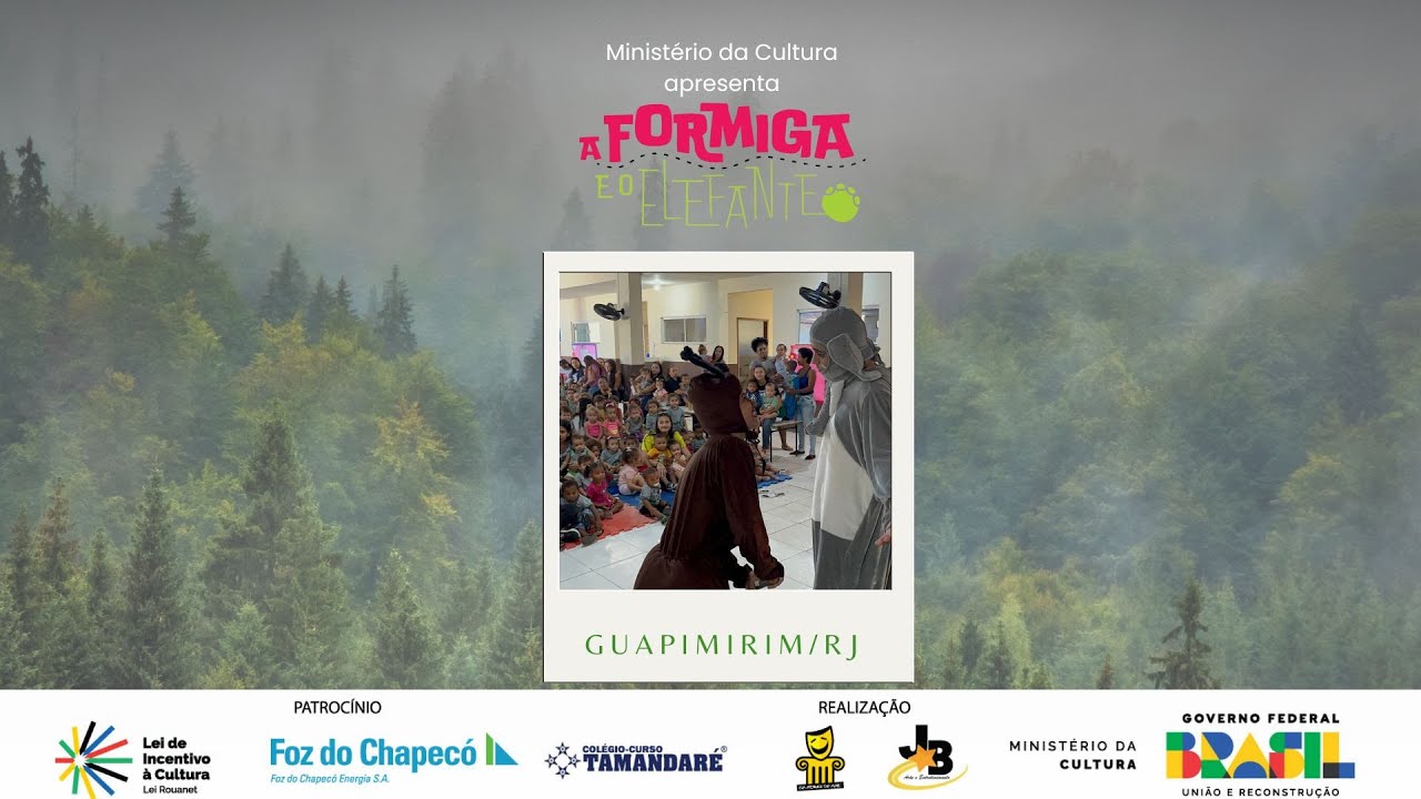 A FORMIGA E O ELEFANTE em Guapimirim, RJ