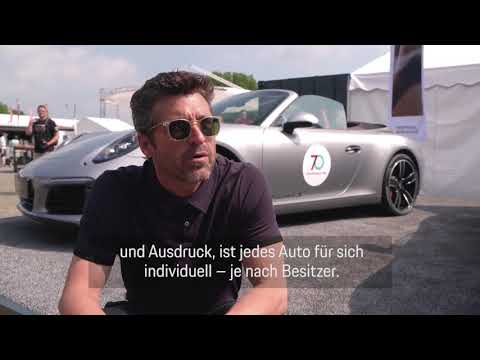 Patrick Dempsey at the "Sportscar Together Day"