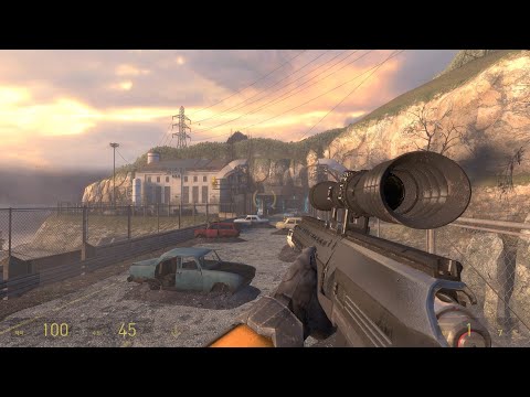 Combine의 Half-Life 2:MAMH 플레이 영상(난이도:Hard.No Death)