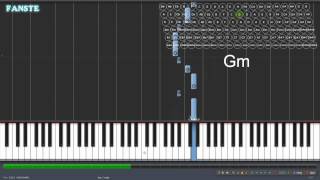 Tetris Theme Accordion Tutorial (Piano with Chords)