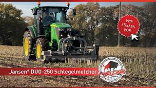 Jansen DUO 250 PROLINE - 250cm mulčovač s posuvom OBOJSTRANNÝ