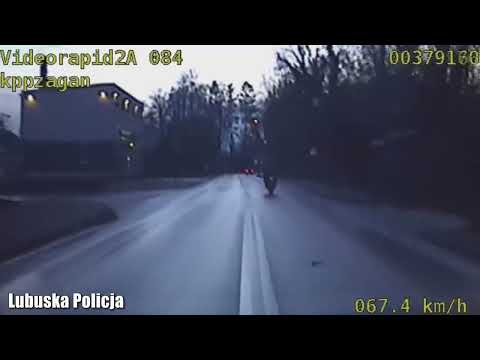 Policyjny pościg za motocyklistą w Iłowej. Był pod wpływem narkotyków