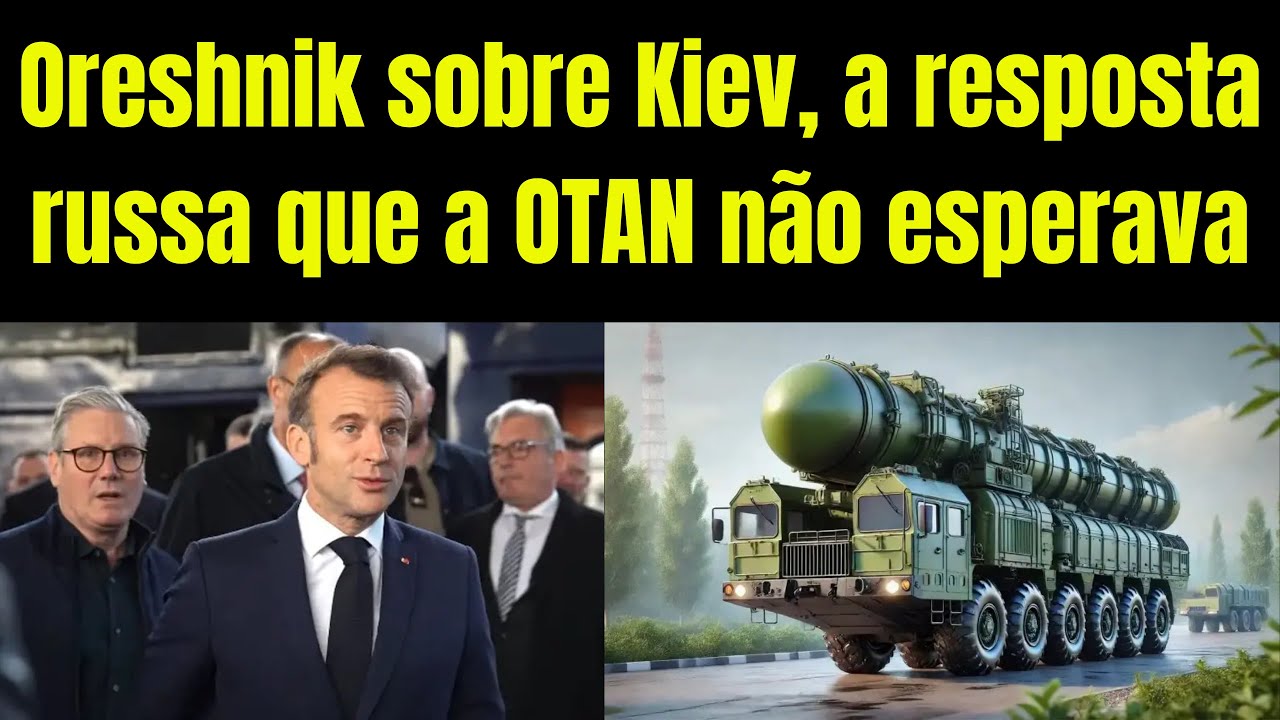 OTAN propõe Cessar-Fogo de 30 dias, mas a Rússia vai responder com Oreshnik sobre Kiev