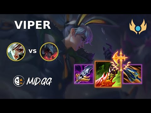 MID.GG: [ Viper ] Riven TOP vs Aatrox | NA CHALLENGER | LOL Season 2025