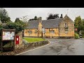 Rainy Morning Walk In The COTSWOLDS English Countryside Village