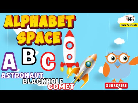 Alphabet Space - ABC Songs for Kids - Learn the alphabet