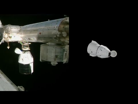 SpaceX CRS-21 Dragon undocking and departure