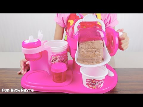 Mainan Anak My Ice Cream Maker - Make Your Own Ice Cream Chocolate | @funwithnayfa