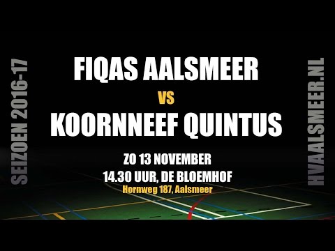 FIQAS Aalsmeer vs Koorneef Quintus