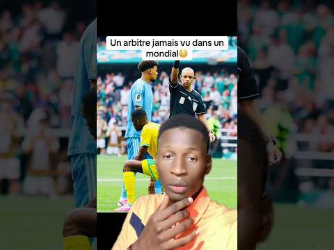 Un arbitre jamais vu dans un mondial😳 #viralvideo #football #foryou #sports #viral #video