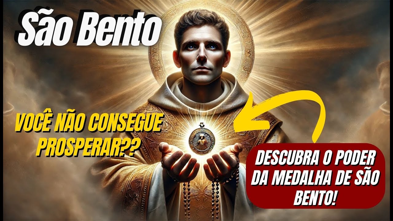 👉CLIQUE, ASSISTA E TRANSFORME sua vida com a proteção divina de São Bento! 🙏