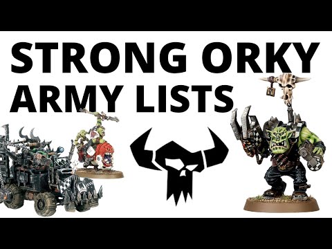 Four Strong Ork Army Lists - What's Winning Tournaments for Index Orks ?