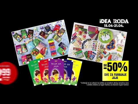 IDEA | Nedeljna ponuda 15-21.04.2022.