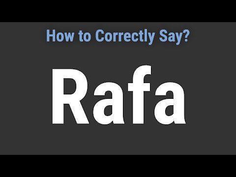 How to Pronounce Name Rafa (Correctly!)