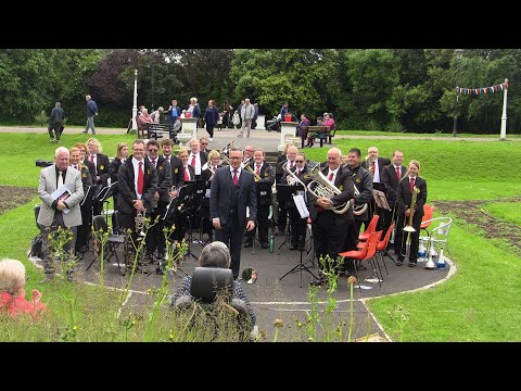 Morecambe Brass Band plying  i will follow him 5 6 22 movie