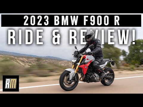 Thumbnail for 2023 BMW F900R RIDE & REVIEW - BEST TECH-PACKED NAKED BIKE? by BMW F900R