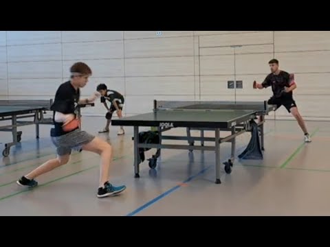 Pfingstturnier Sandershausen_Alexander Krebs (TTR1984) vs. Julian Hinz (TTR2058) / 20230529