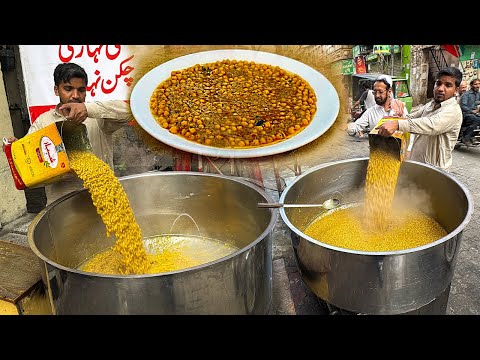 KHOYE WALE CHANNAY – STREET FOOD IN LAHORE | HOW TO MAKE CHICKPEA STEW | LAHORI CHANNAY RECIPE