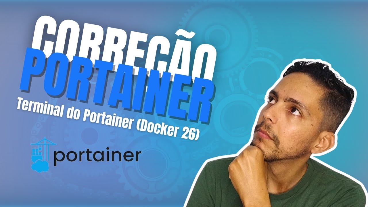 Corrigindo o problema do portainer