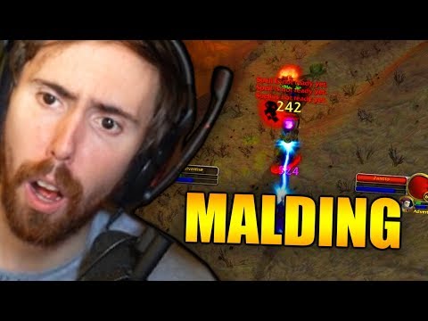 Asmongold Reacts to Himself Being Bad At Classic And Getting Ganked