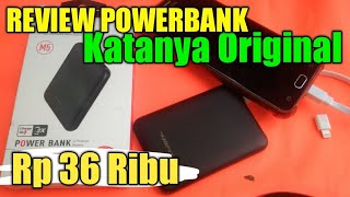 Review and Unboxing powerbank mofit m5 5000maH