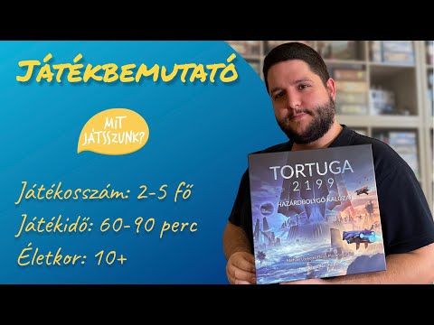 Tortuga 2199: Hazárdbolygó kalózai társasjáték bemutató - Mit Játsszunk?