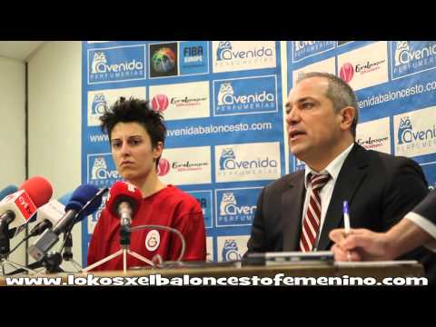 Ekrem Memnun tras el Perfumerias Avenida - Galatasaray odeabank