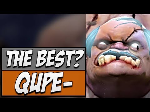 Qupe Pudge - Best Pudge Player in the World? | Dota Gameplay