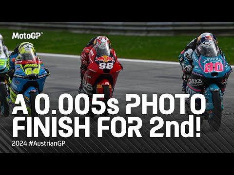Moto2 & Moto3 2024 第12戦オーストリアGP(レッドブル・リンク) 決勝レースのハイライト動画