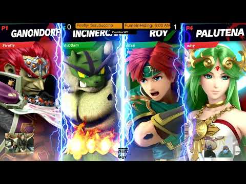 Gamer's Guild Smash Monthly 6 Doubles (Winners Finals) - Firefly/Scrubuccino vs FumeInHiding/600am