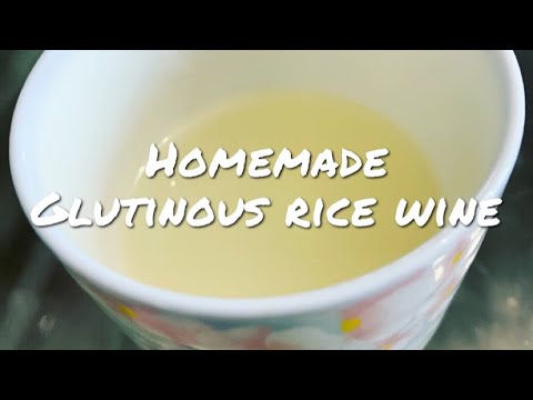 How to make Mom's Sweet Chinese Glutinous Rice Wine 米酒 | DIY WINE RECIPE