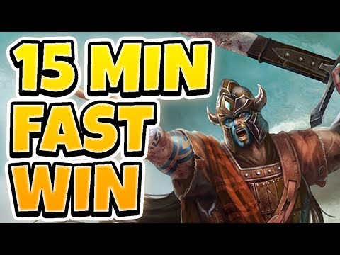 WINNING IN 15 MINUTES! BEATING MASTER TIER PLAYERS FAST  - League of Legends Full Gameplay