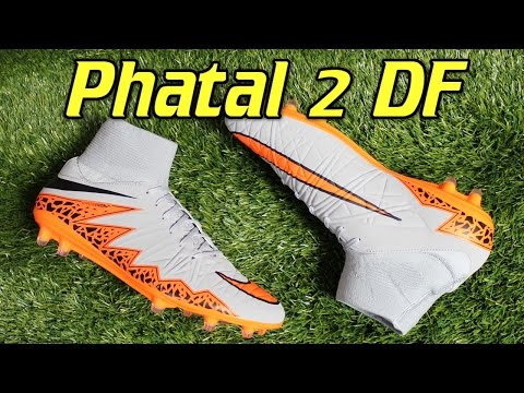 Nike Hypervenom Phatal 2 DF Wolf Grey/Total Orange - Review + On Feet 2
