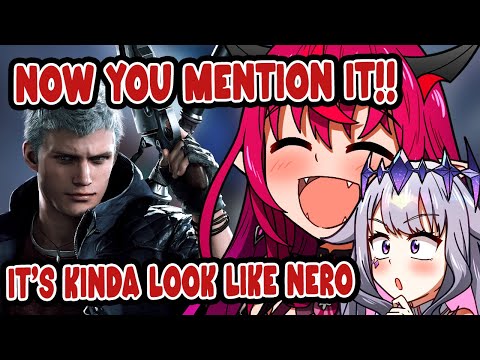 IRyS just realized that her Monster Hunter character looks like Nero after Biboo mentioned it