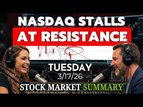 QQQ At Resistance Before FOMC | Stock Market Summary for Today, 3/17/26
